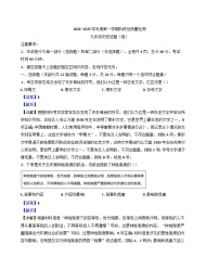 2024-2025学年度陕西省宝鸡市凤翔区九年级上学期期中历史试题(解析版)