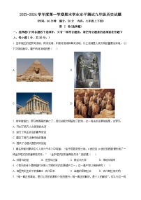 山东省济宁市嘉祥县2023--2024学年九年级上学期期末历史试题（解析版+原卷版）