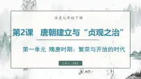 初中历史人教版（2024）七年级下册（2024）第2课 唐朝建立与“贞观之治”说课ppt课件