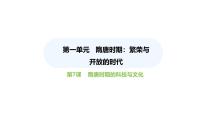 人教版（2024）七年级下册（2024）第7课 隋唐时期的科技与文化课文内容ppt课件