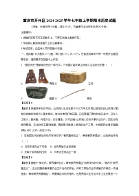 重庆市开州区2024-2025学年七年级(上)期末历史试卷（解析版）