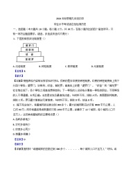 广西壮族自治区玉林市北流市2024-2025学年九年级上学期期末历史试题(解析版)