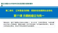 历史七年级下册（2024）元朝的统一课文配套ppt课件