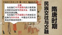 初中历史人教版（2024）七年级下册（2024）隋唐时期的民族交往与交融完美版ppt课件