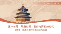 初中历史人教版（2024）七年级下册（2024）隋唐时期的民族交往与交融评优课ppt课件