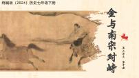 初中历史人教版（2024）七年级下册（2024）金与南宋对峙背景图课件ppt