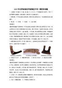 【历史】2025年江苏省宿迁市宿豫区中考一模试题（解析版）