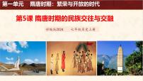 初中历史人教版(2024)七年级下册(2024)隋唐时期的民族交往与交融教课内容课件ppt