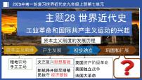 第28讲+工业革命和国际共产主义运动的兴起（课件）2025年中考历史一轮复习课件（统编版）