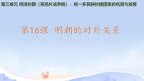 人教版（2024）七年级下册（2024）明朝的对外关系精品课件ppt