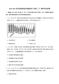 2024-2025学年河南省郑州市新郑市八年级（下）期中历史试卷