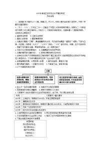 2025年秦皇岛市海港区中考一模历史试题及答案