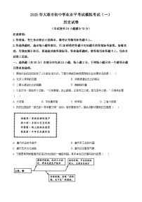 2025年辽宁省大连市中考一模历史试题（原卷版+解析版）