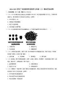 广东省深圳市龙岗区2024-2025学年七年级上学期期末历史试卷
