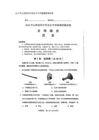 2025年山西省初中学业水平学情调研测试卷（图片版含答案）