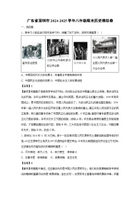 广东省深圳市2024-2025学年八年级下期末模拟卷历史试卷（解析版）