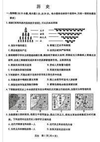 2025年内蒙古包头市青山区中考二模历史试题（中考模拟）
