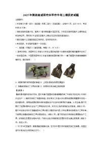 2025年陕西省咸阳市兴平市中考二模历史试卷（解析版）