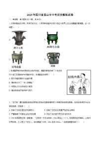 2025年四川省眉山市中考历史模拟试卷.（含答案）
