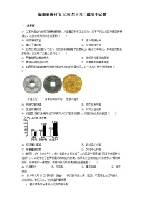 湖南省郴州市2025年中考二模历史试题（解析版）