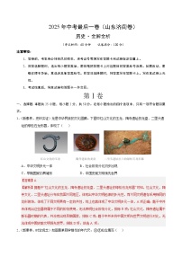 2025年中考考前押题最后一卷：历史（山东济南卷）（解析版）