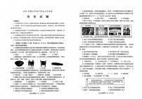 2025年山东省烟台市中考历史真题（图片版，含答案）
