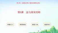 初中历史人教版（2024）七年级下册（2024）金与南宋对峙说课ppt课件