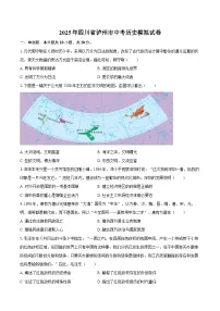2025年四川省泸州市中考历史模拟试卷（含答案）