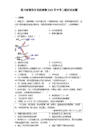 四川省南充市名校联测2025年中考三模历史试题（解析版）