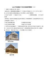 2025年海南省中考历史精准押题卷（三）（含答案）