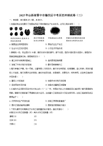 2025年山西省晋中市榆次区中考历史冲刺试卷（三）-自定义类型