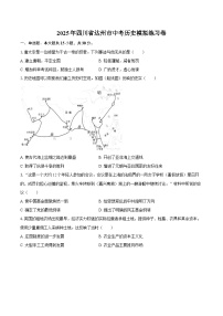 2025年四川省达州市中考历史模拟练习卷-普通用卷