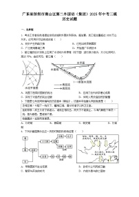 广东省深圳市南山区第二外国语（集团）2025年中考三模历史试题（解析版）