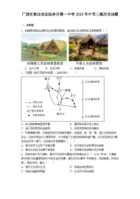 广西壮族自治区桂林市第一中学2025年中考三模历史试题（解析版）