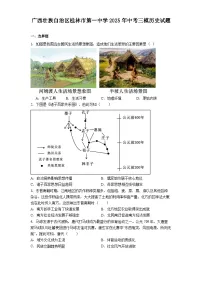 广西壮族自治区桂林市第一中学2025年中考三模历史试题（解析版）
