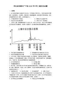 河北省邯郸市广平县2025年中考三模历史试题（含答案）