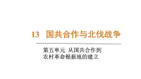 人教版（2024）八年级上册（2024）第13课 国共合作与北伐战争教课内容课件ppt