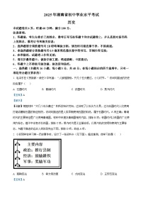 2025年湖南省中考历史真题（含答案解析）