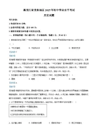 2025年黑龙江省龙东地区中考历史真题（含答案解析）
