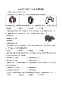 2025年广东省广州市中考历史试卷（含解析）