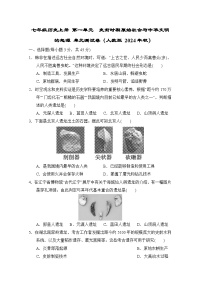 七年级历史上册 第一单元　单元测试卷（人教版 2024年秋）