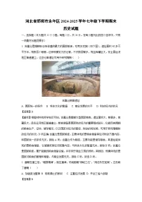 河北省邯郸市永年区2024-2025学年七年级下学期期末历史试卷（解析版）