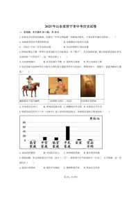 2025年山东省济宁市中考历史试卷（含解析）