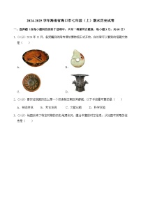 2024-2025学年海南省海口市七年级（上）期末历史试卷含答案