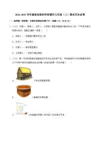 2024-2025学年湖南省株洲市荷塘区七年级（上）期末历史试卷含答案