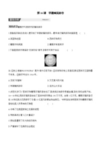 九年级上册探寻新航路精品课后测评