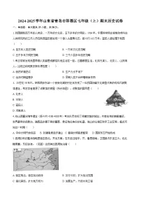2024-2025学年山东省青岛市即墨区七年级（上）期末历史试卷（含答案）