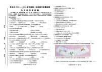 吉林省松原市乾安县2025~2026学年度第一学期期中教学质量检测   九年级历史试题（含答案）