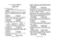 河北省邢台市2025-2026学年八年级上学期期中历史试卷
