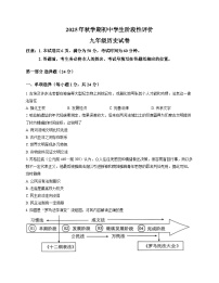 江苏省泰州市兴化市2025-2026学年部编版九年级上学期11月期中 历史试题
